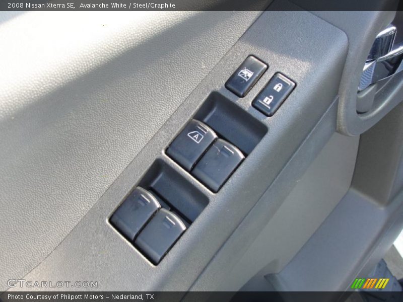 Avalanche White / Steel/Graphite 2008 Nissan Xterra SE