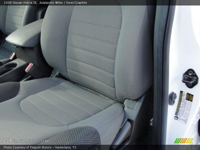 Avalanche White / Steel/Graphite 2008 Nissan Xterra SE