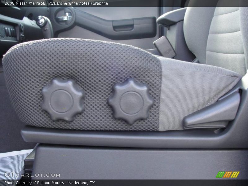 Avalanche White / Steel/Graphite 2008 Nissan Xterra SE