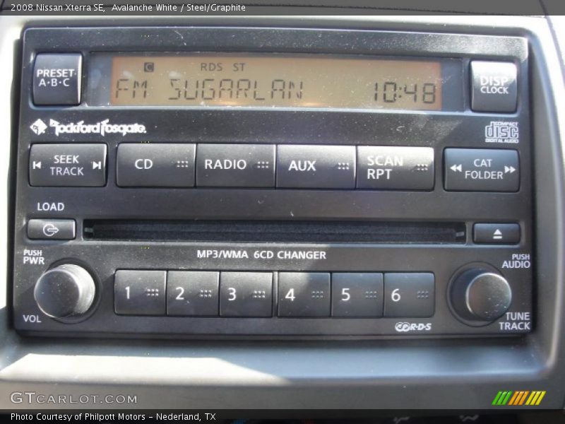 Avalanche White / Steel/Graphite 2008 Nissan Xterra SE
