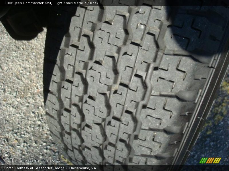 Light Khaki Metallic / Khaki 2006 Jeep Commander 4x4