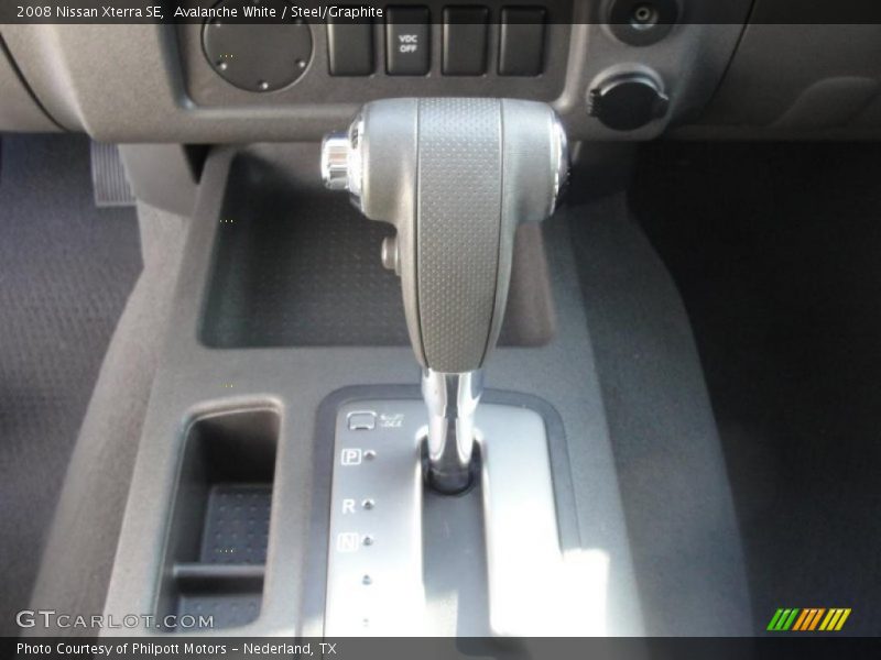 Avalanche White / Steel/Graphite 2008 Nissan Xterra SE
