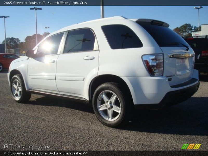 Summit White / Light Gray 2005 Chevrolet Equinox LT