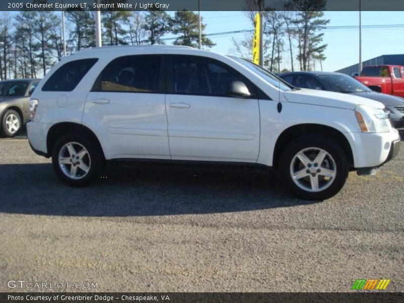 Summit White / Light Gray 2005 Chevrolet Equinox LT