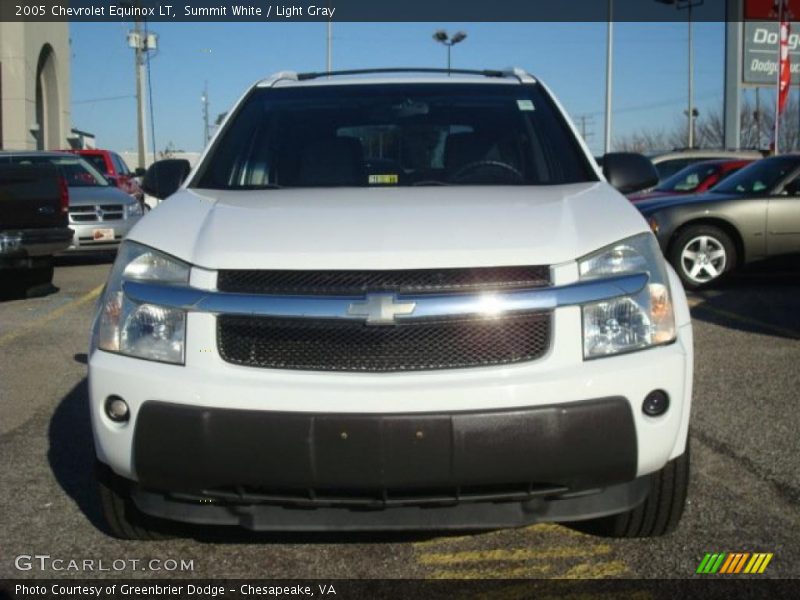 Summit White / Light Gray 2005 Chevrolet Equinox LT