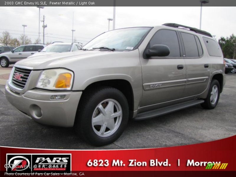 Pewter Metallic / Light Oak 2003 GMC Envoy XL SLE