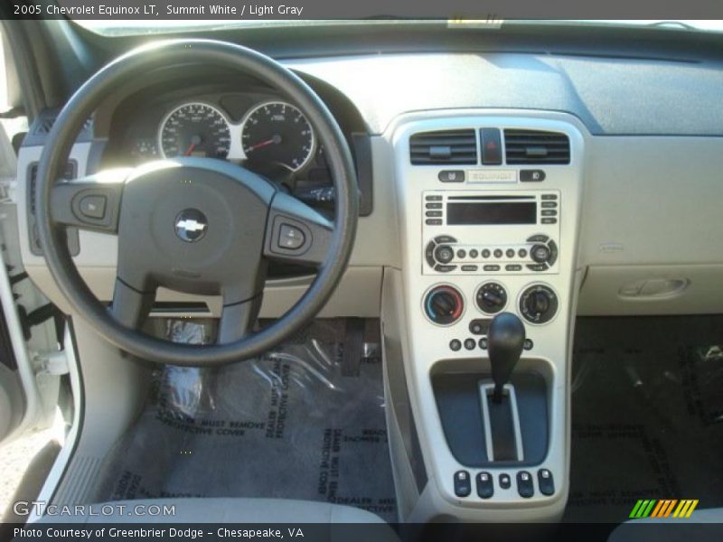 Summit White / Light Gray 2005 Chevrolet Equinox LT