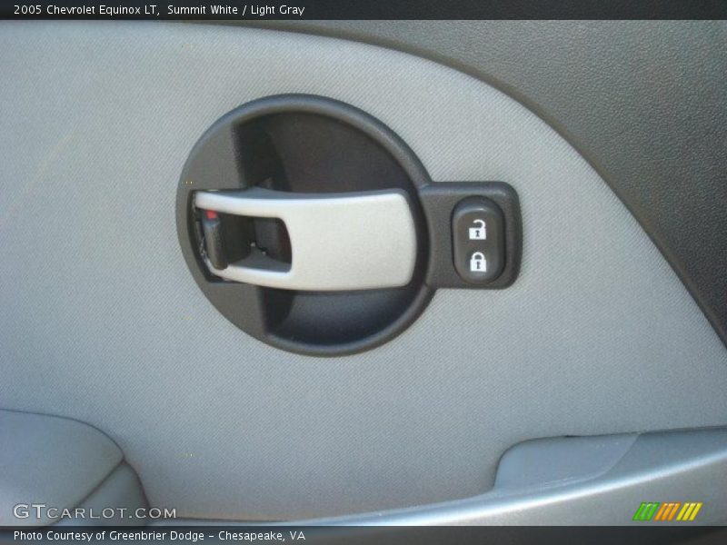 Summit White / Light Gray 2005 Chevrolet Equinox LT