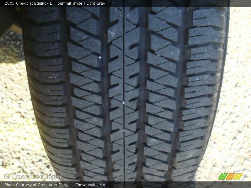 Summit White / Light Gray 2005 Chevrolet Equinox LT
