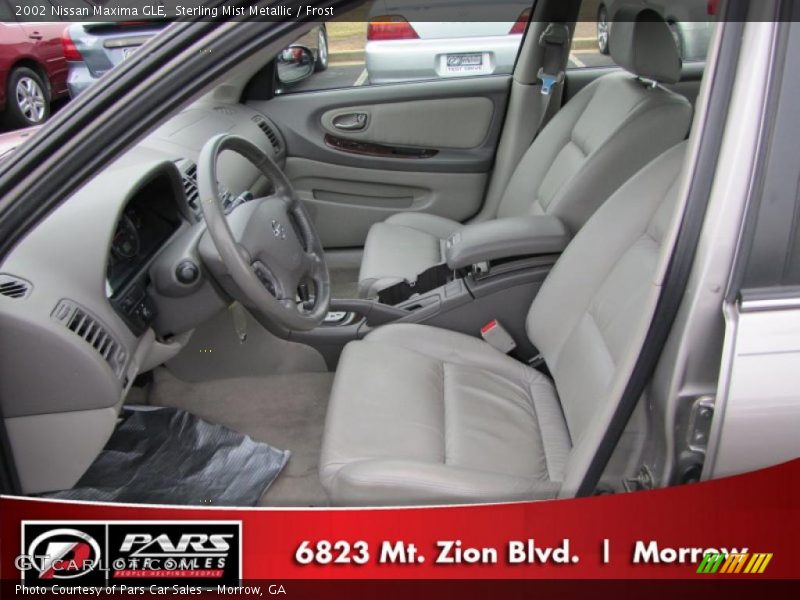 Sterling Mist Metallic / Frost 2002 Nissan Maxima GLE