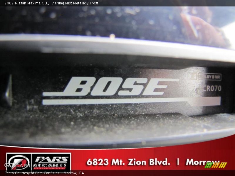 Sterling Mist Metallic / Frost 2002 Nissan Maxima GLE