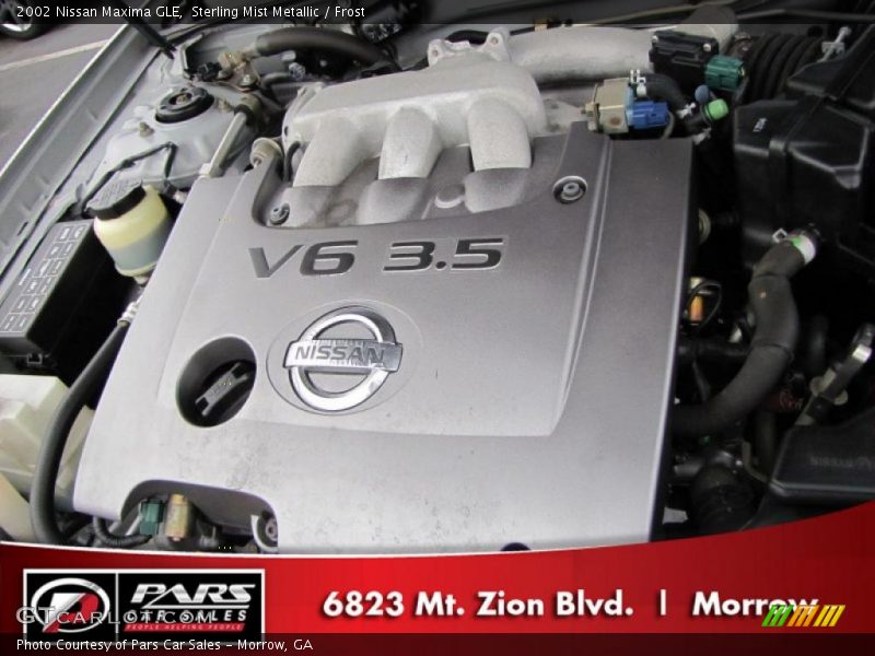 Sterling Mist Metallic / Frost 2002 Nissan Maxima GLE