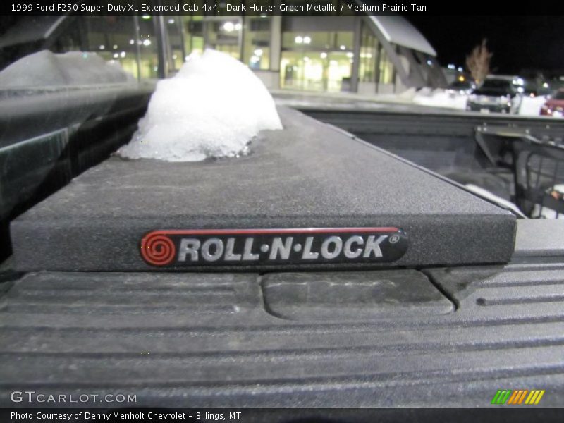 Dark Hunter Green Metallic / Medium Prairie Tan 1999 Ford F250 Super Duty XL Extended Cab 4x4