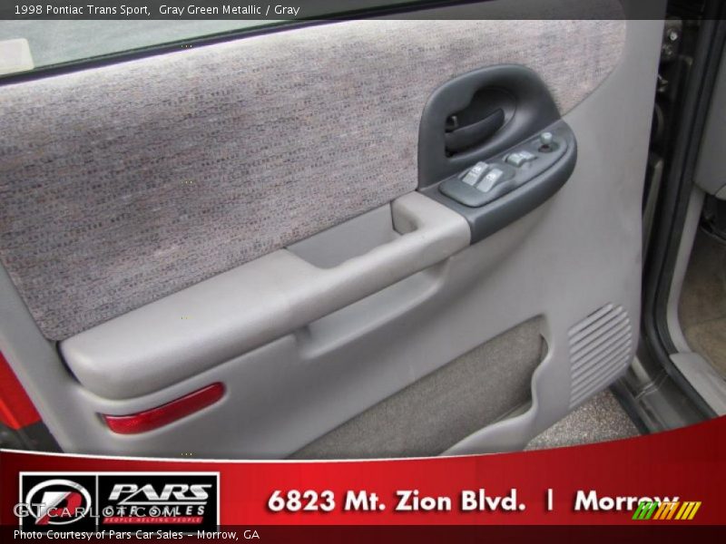 Gray Green Metallic / Gray 1998 Pontiac Trans Sport
