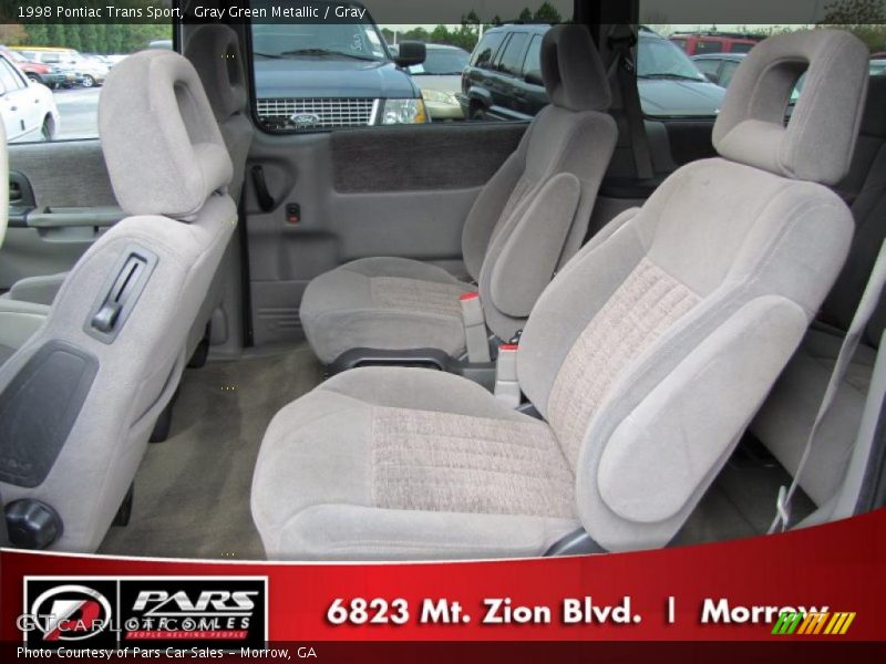 Gray Green Metallic / Gray 1998 Pontiac Trans Sport