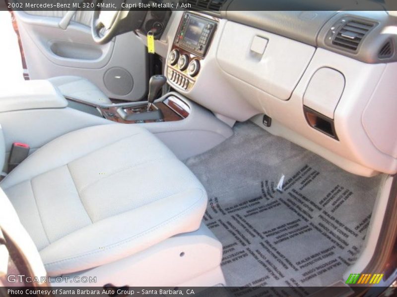 Capri Blue Metallic / Ash 2002 Mercedes-Benz ML 320 4Matic