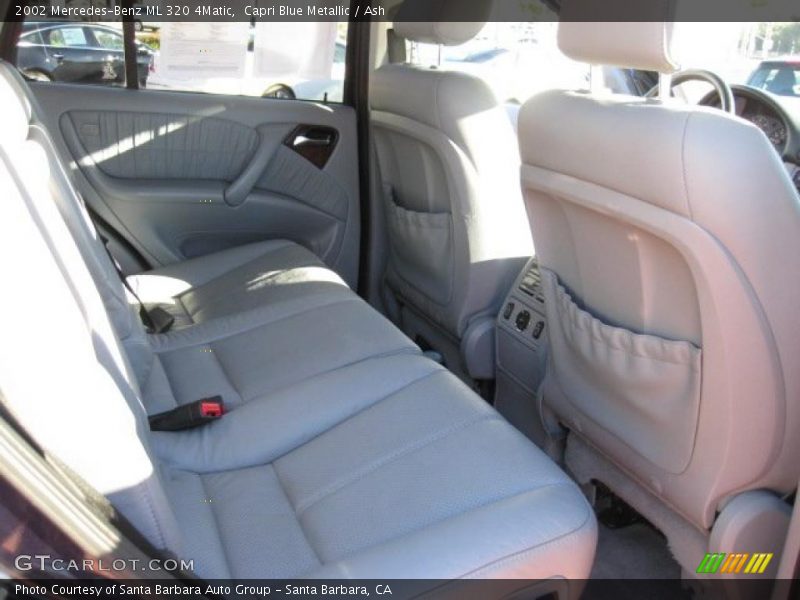 Capri Blue Metallic / Ash 2002 Mercedes-Benz ML 320 4Matic