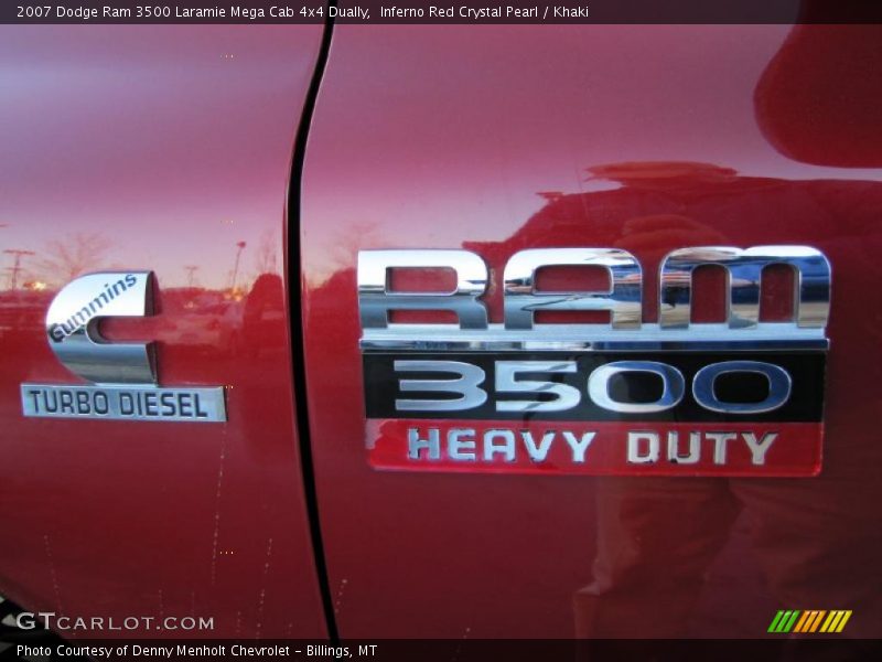  2007 Ram 3500 Laramie Mega Cab 4x4 Dually Logo