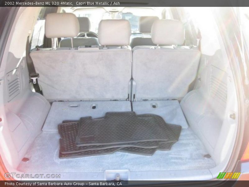 Capri Blue Metallic / Ash 2002 Mercedes-Benz ML 320 4Matic
