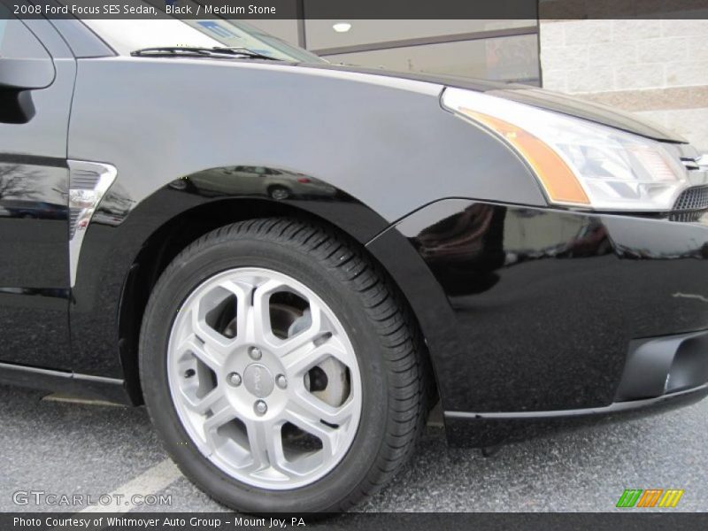 Black / Medium Stone 2008 Ford Focus SES Sedan