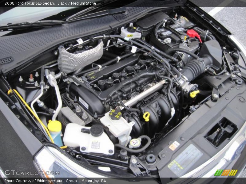 Black / Medium Stone 2008 Ford Focus SES Sedan
