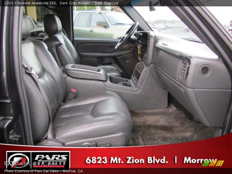 Dark Gray Metallic / Dark Charcoal 2003 Chevrolet Avalanche Z66