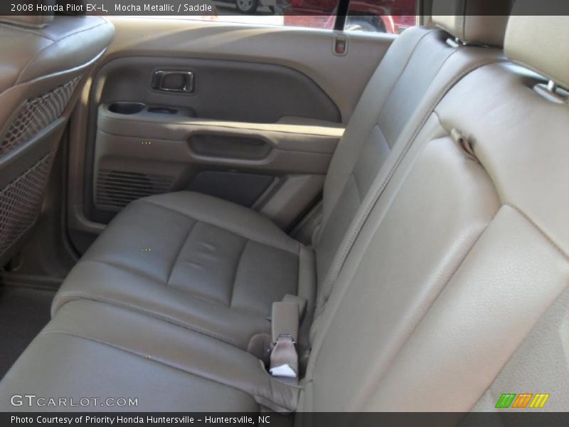Mocha Metallic / Saddle 2008 Honda Pilot EX-L