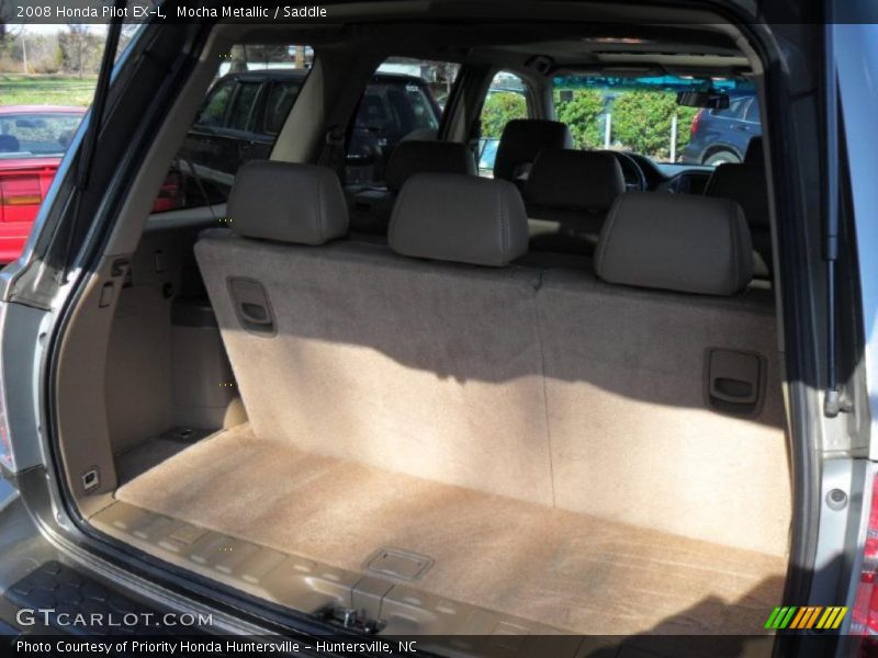Mocha Metallic / Saddle 2008 Honda Pilot EX-L