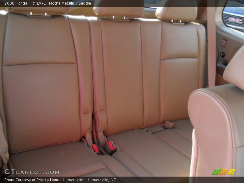 Mocha Metallic / Saddle 2008 Honda Pilot EX-L