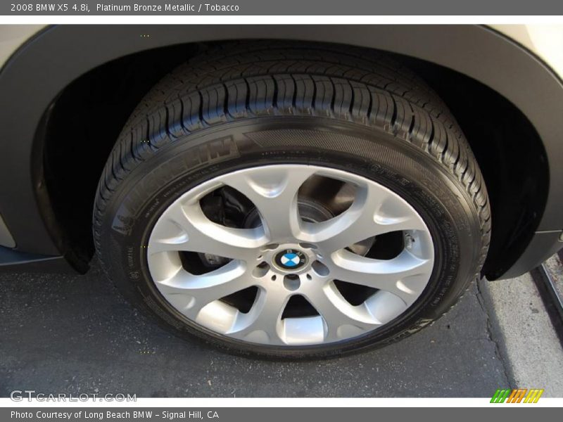 Platinum Bronze Metallic / Tobacco 2008 BMW X5 4.8i