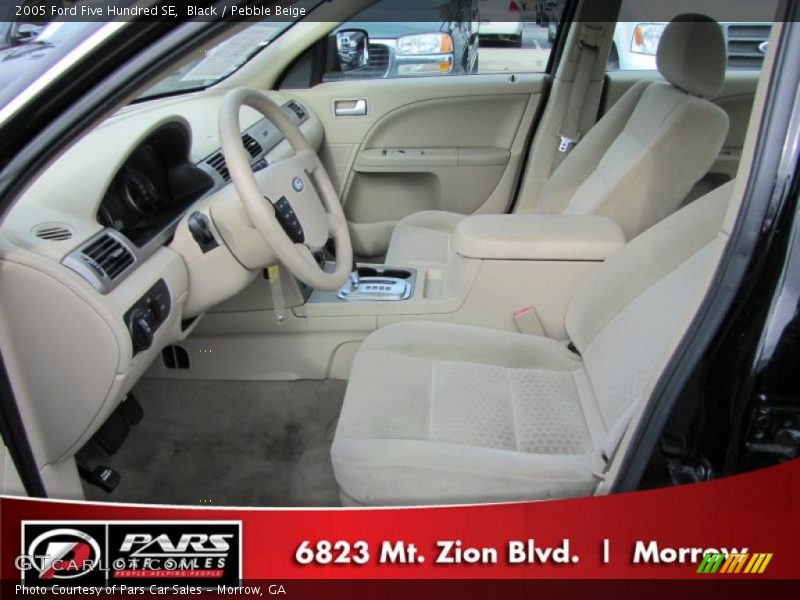 Black / Pebble Beige 2005 Ford Five Hundred SE