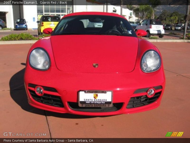 Guards Red / Black 2007 Porsche Cayman S