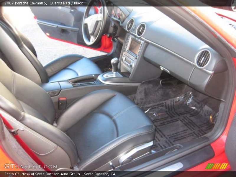  2007 Cayman S Black Interior