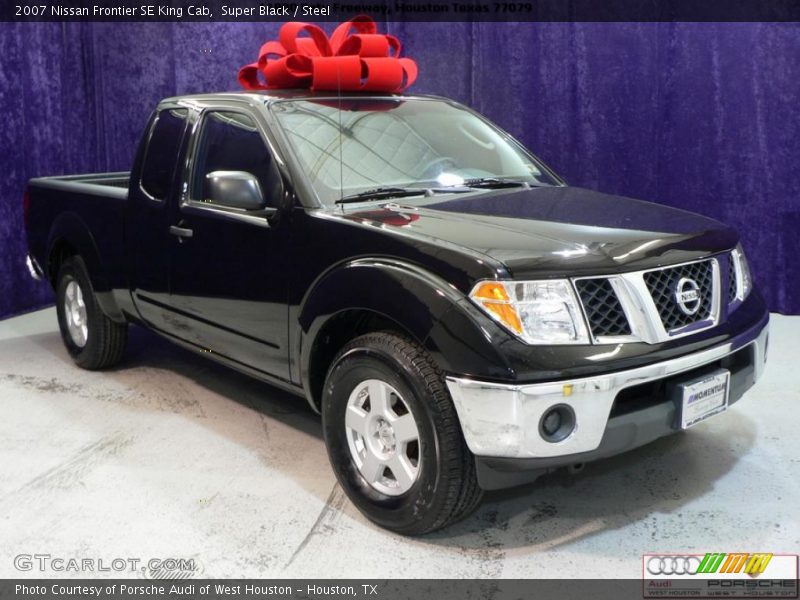 Super Black / Steel 2007 Nissan Frontier SE King Cab