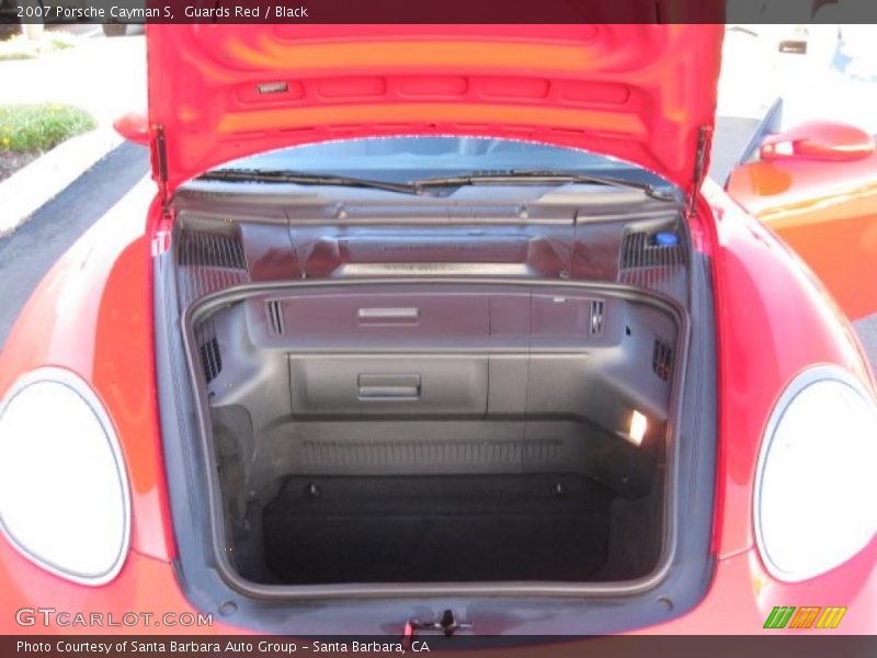  2007 Cayman S Trunk
