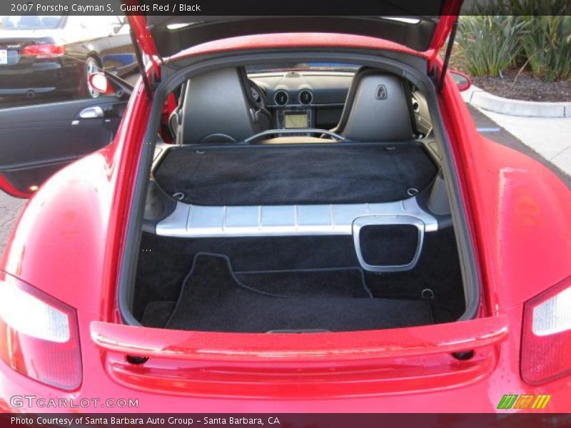  2007 Cayman S Trunk