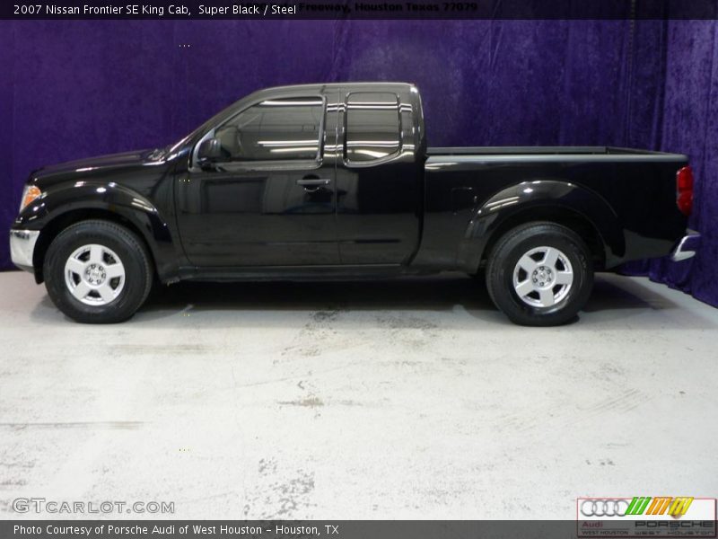 Super Black / Steel 2007 Nissan Frontier SE King Cab