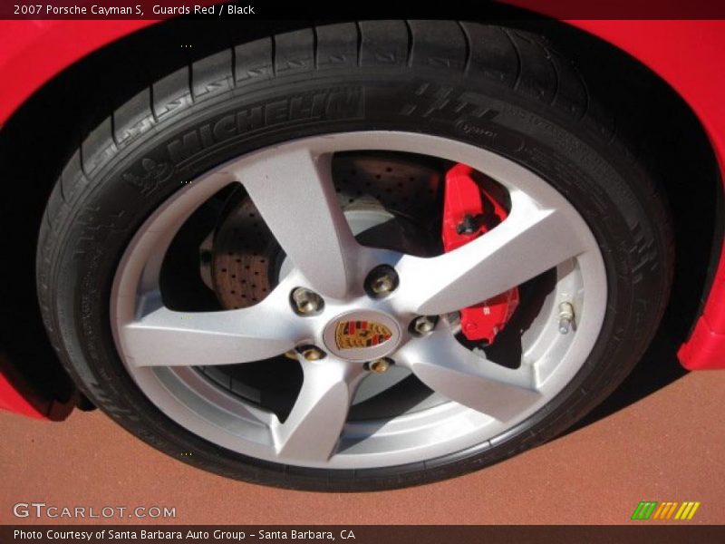 Guards Red / Black 2007 Porsche Cayman S