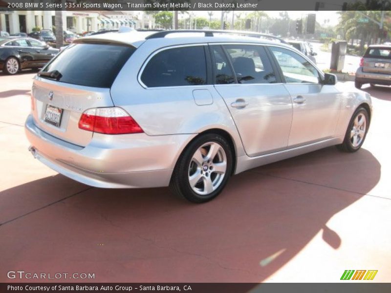  2008 5 Series 535xi Sports Wagon Titanium Silver Metallic