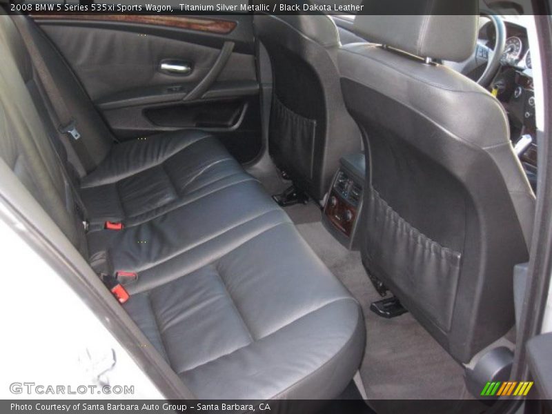 2008 5 Series 535xi Sports Wagon Black Dakota Leather Interior