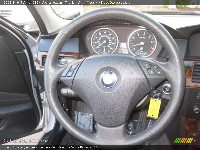  2008 5 Series 535xi Sports Wagon Steering Wheel
