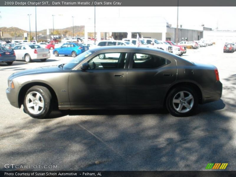 Dark Titanium Metallic / Dark Slate Gray 2009 Dodge Charger SXT