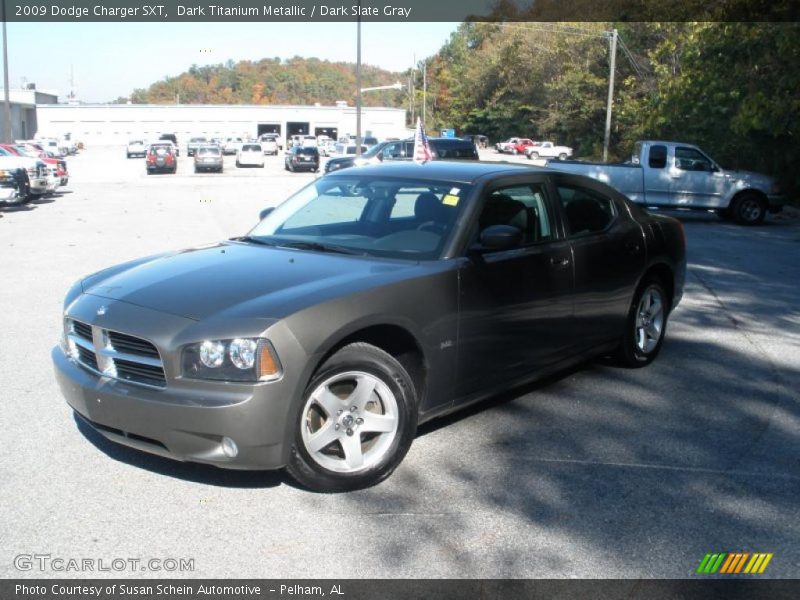 Dark Titanium Metallic / Dark Slate Gray 2009 Dodge Charger SXT