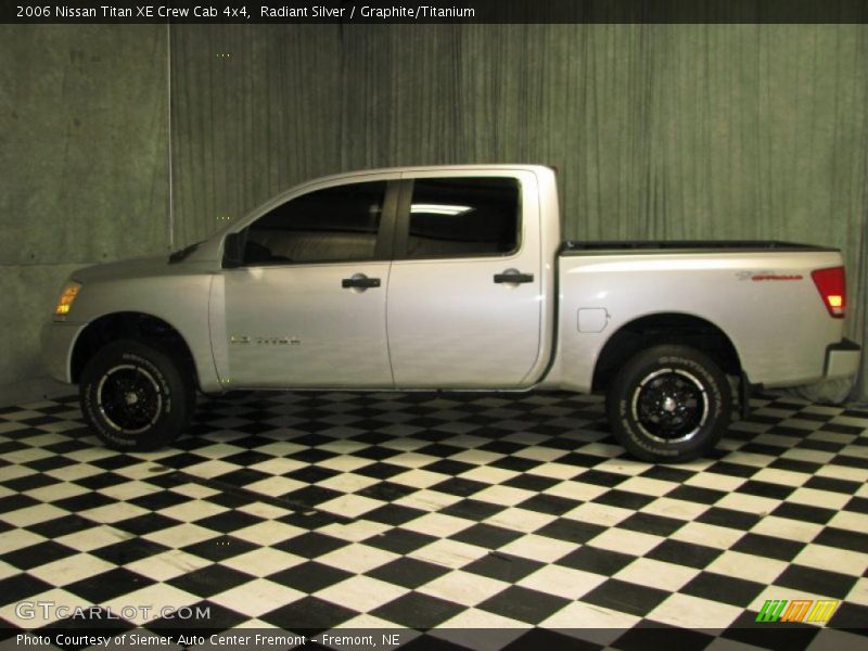 Radiant Silver / Graphite/Titanium 2006 Nissan Titan XE Crew Cab 4x4