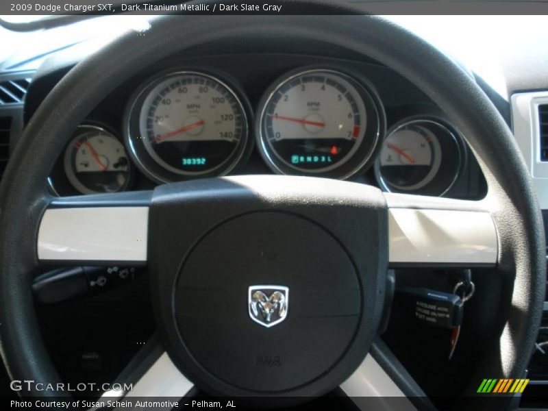 Dark Titanium Metallic / Dark Slate Gray 2009 Dodge Charger SXT