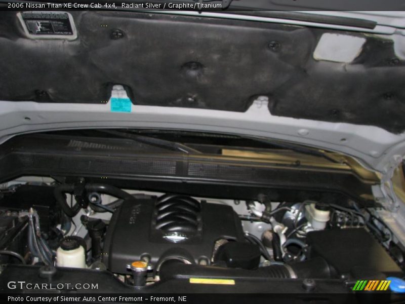 Radiant Silver / Graphite/Titanium 2006 Nissan Titan XE Crew Cab 4x4