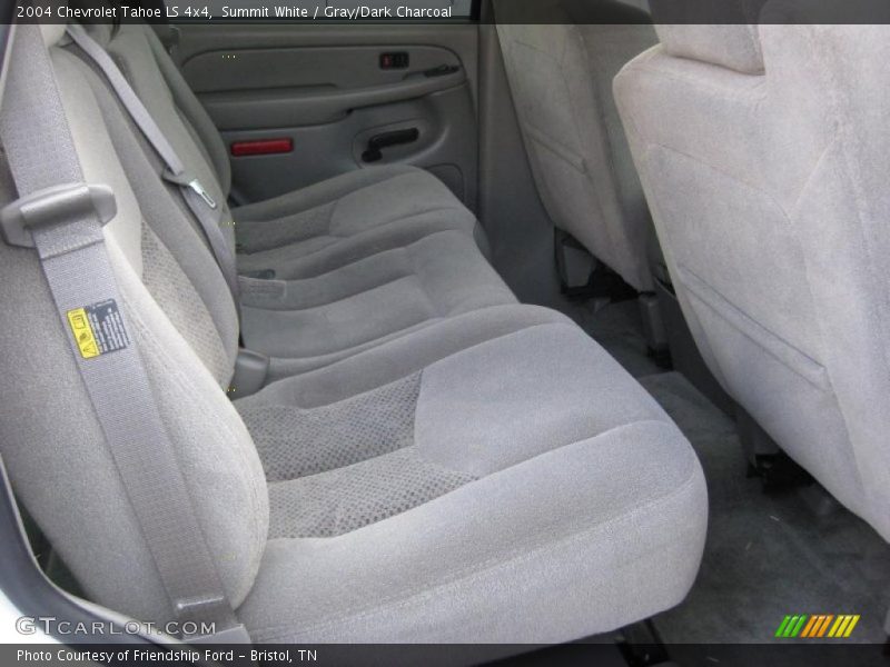 Summit White / Gray/Dark Charcoal 2004 Chevrolet Tahoe LS 4x4