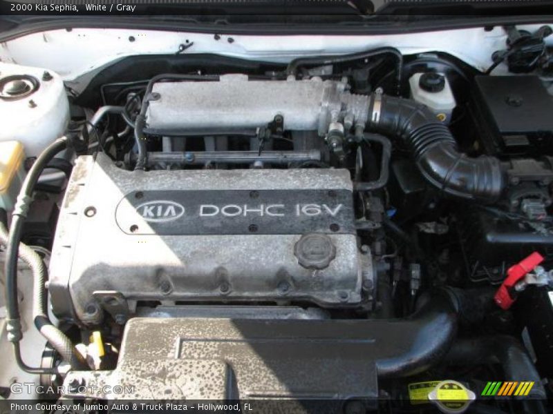  2000 Sephia  Engine - 1.8 Liter DOHC 16-Valve 4 Cylinder