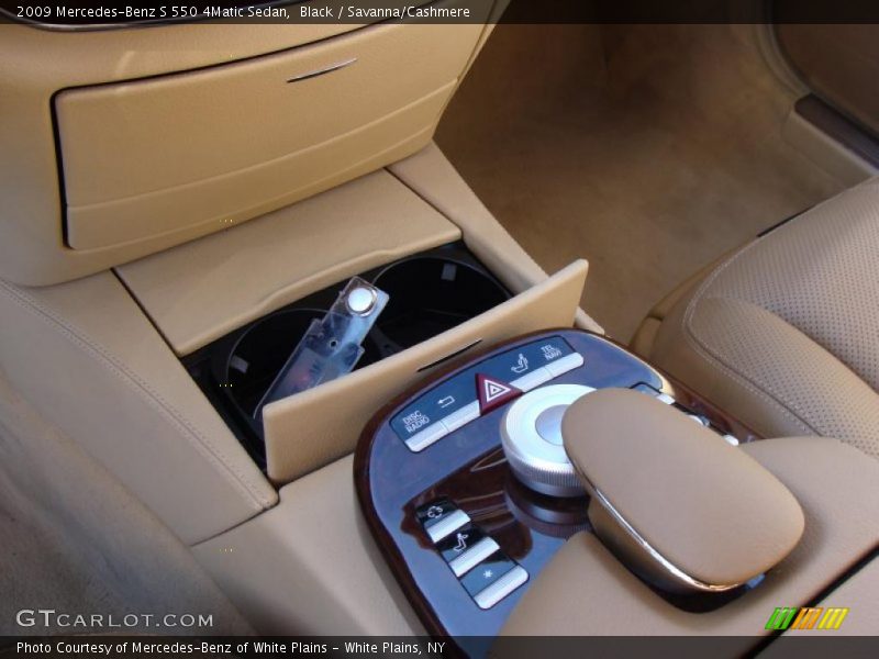 Black / Savanna/Cashmere 2009 Mercedes-Benz S 550 4Matic Sedan