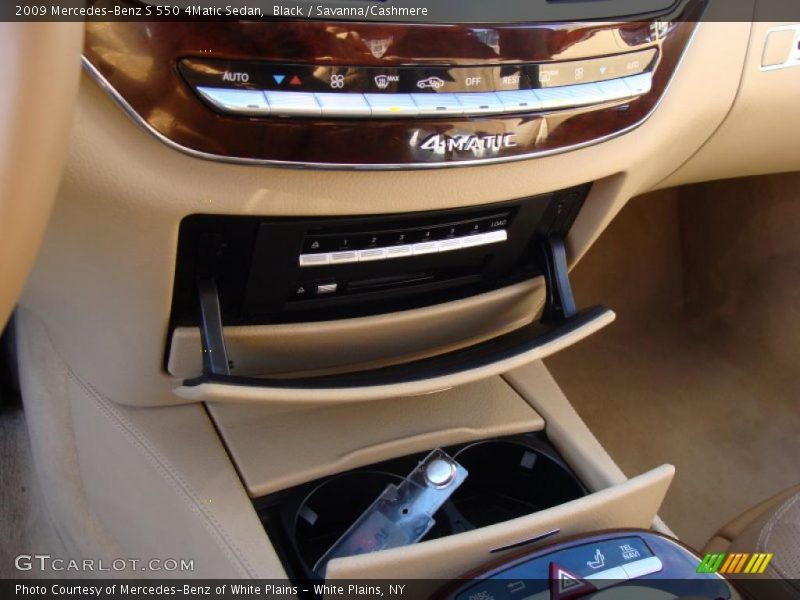 Black / Savanna/Cashmere 2009 Mercedes-Benz S 550 4Matic Sedan